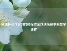 欧洲杯买球官网网站探索全球顶级赛事的数字盛宴