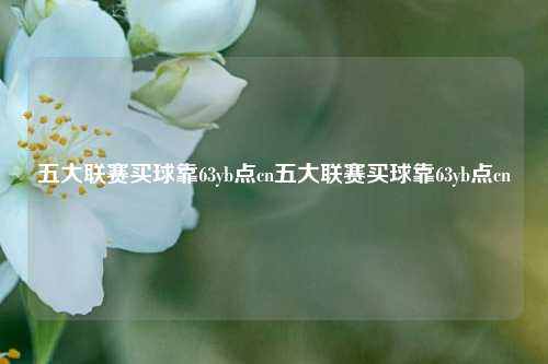 五大联赛买球靠63yb点cn五大联赛买球靠63yb点cn